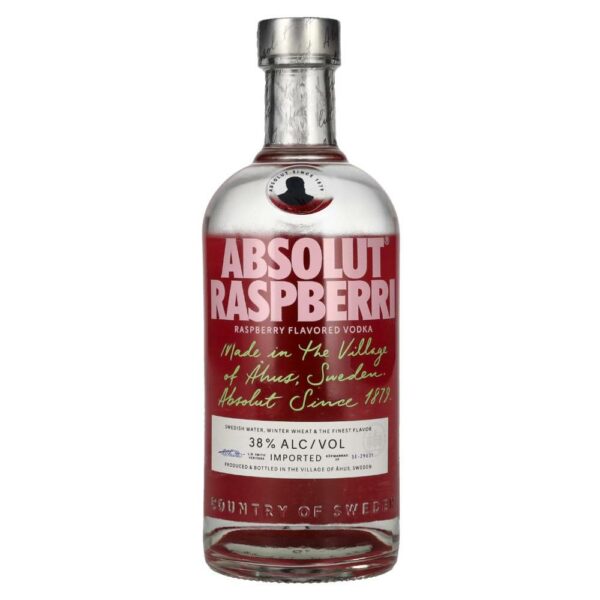 ABSOLUT Raspberry vodka (0.7l - 38%)