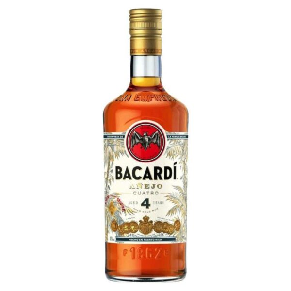 BACARDI Anejo Cuatro rum (0.7l - 40%)