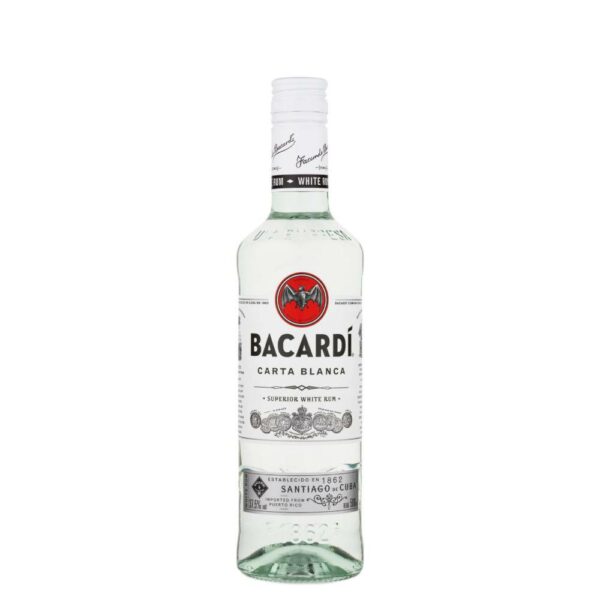 BACARDI Carta Blanca rum (0.5l - 37.5%)
