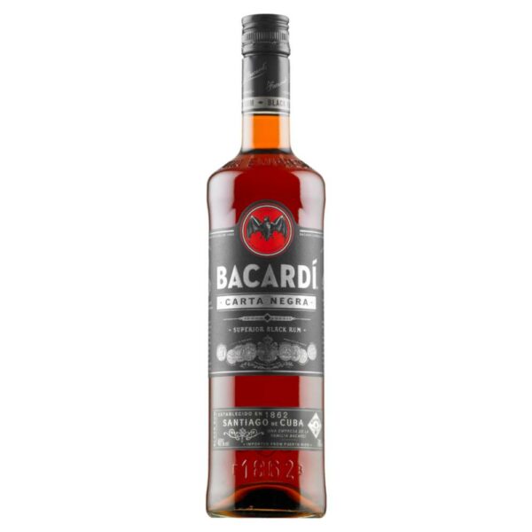 BACARDI Carta Negra rum (0.7l - 40%)