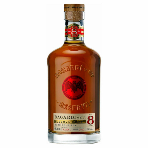 BACARDI Reserva Ocho rum (0.7l - 40%)