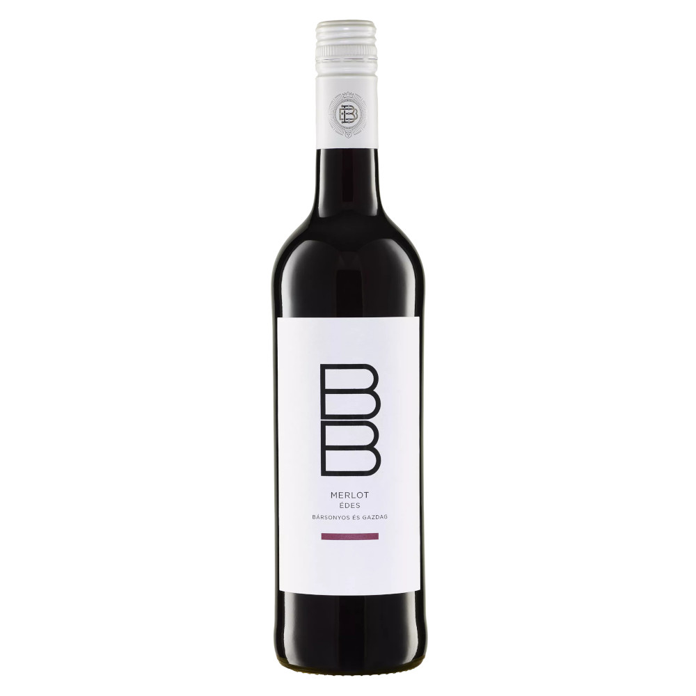BB Merlot Édes (0.75l) Bor rendelés - Bor házhozszállítás