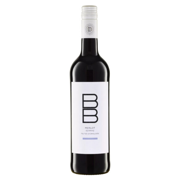 BB Merlot Száraz bor (0.75l) - DRS