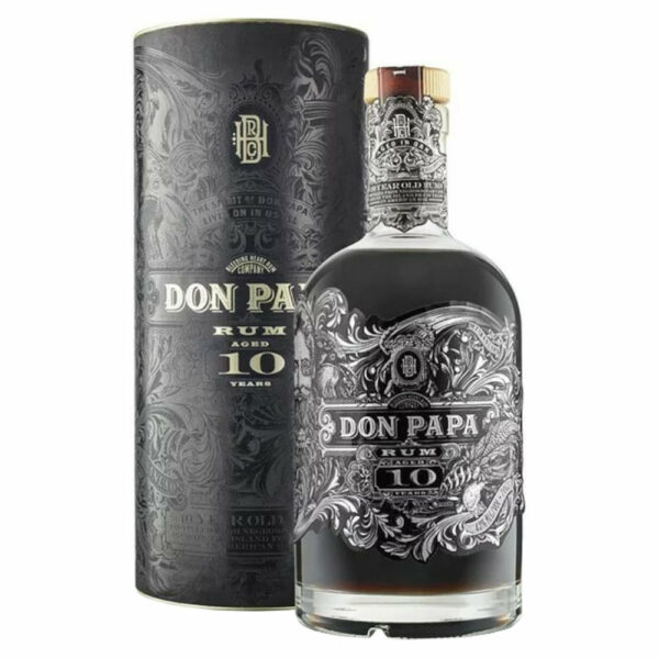 DON PAPA 10 years rum + díszdoboz (0.7l - 43%)