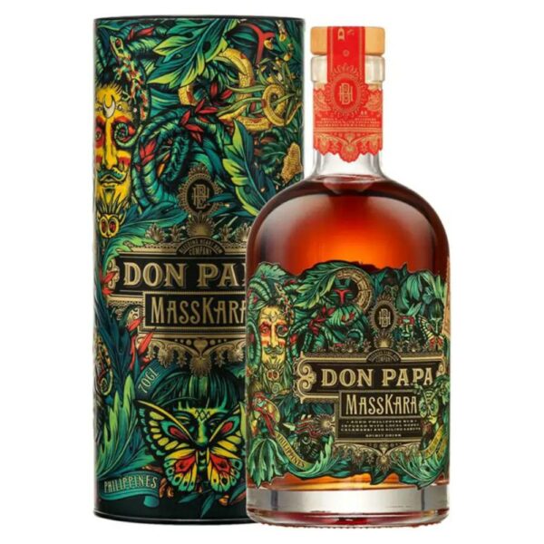 DON PAPA Masskara rum + díszdoboz (0.7l - 40%)