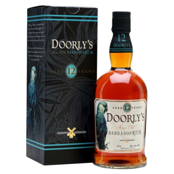 DOORLY'S 12 Years rum + díszdoboz (0.7l - 43%)