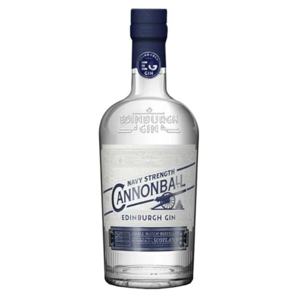 EDINBURGH Cannonball Navy Strength gin (0.7l - 57.2%)