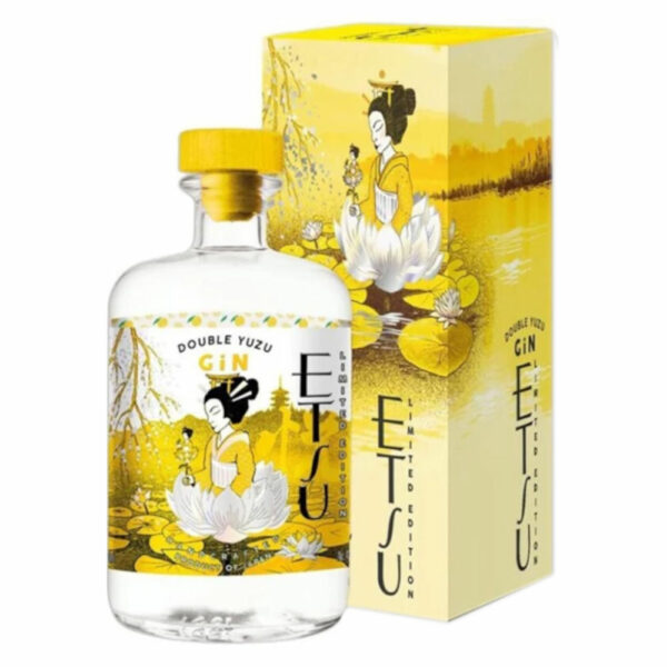 ETSU Double Yuzu gin + díszdoboz (0.7l - 43%)