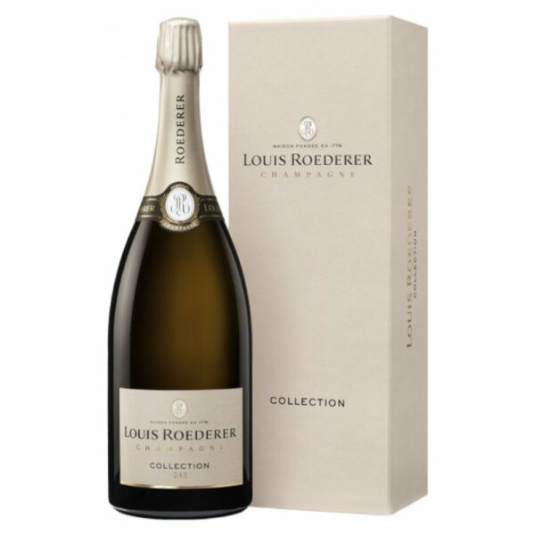 LOUIS ROEDERER Collection 243 pezsgő + díszdoboz (0.75l)