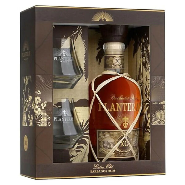 PLANTERAY XO 20th Anniversary rum + díszdoboz. pohár (0.7l - 40%) - DION grande ital nagykereskedés - Ital rendelés