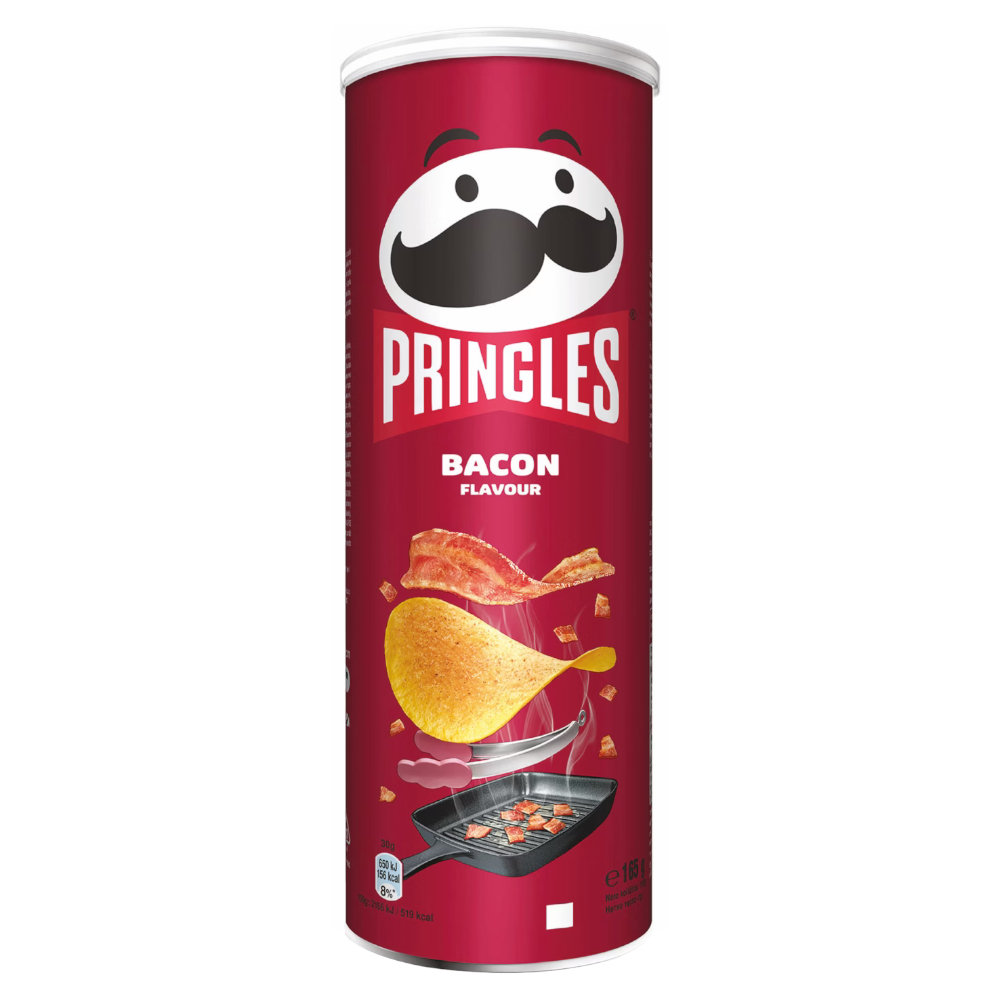 Pringles Bacon chips (165g)