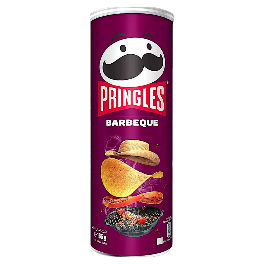 Pringles Barbeque chips (165g)