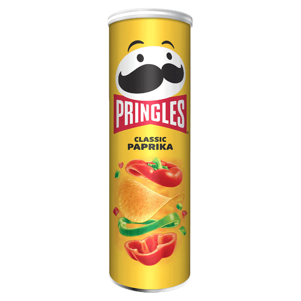 Pringles Classic Paprika chips (165g)