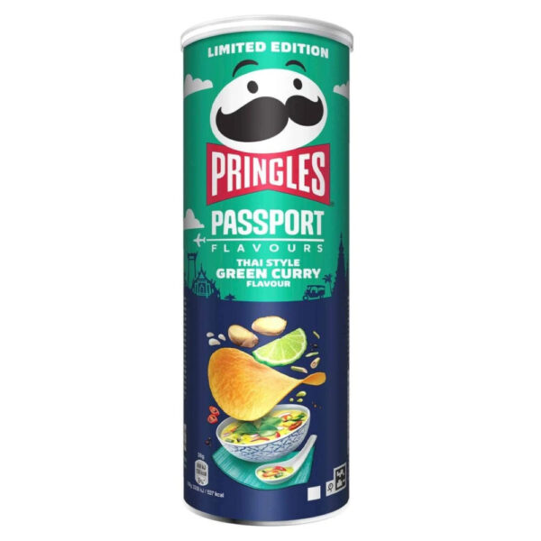 Pringles Passport Thai Style Green Curry chips (165g)
