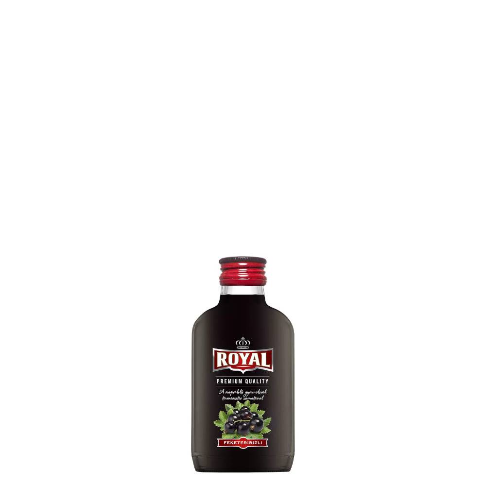 ROYAL VODKA Feketeribizli vodkalikőr (0.1l - 28%)