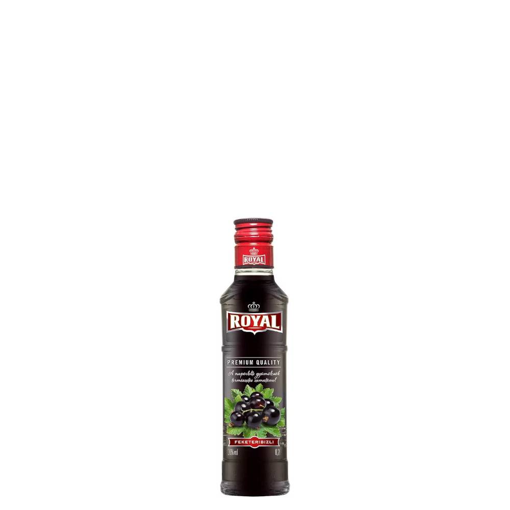 ROYAL VODKA Feketeribizli vodkalikőr (0.2l - 28%)