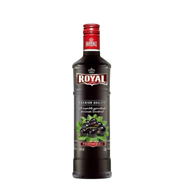 ROYAL VODKA Feketeribizli vodkalikőr (0.5l - 28%)