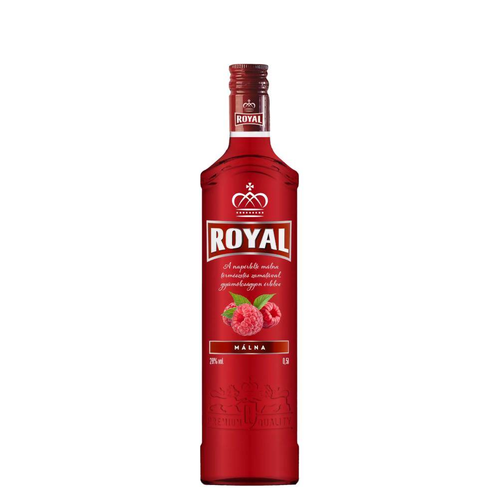 ROYAL VODKA Málna vodkalikőr (0.5l - 28%)