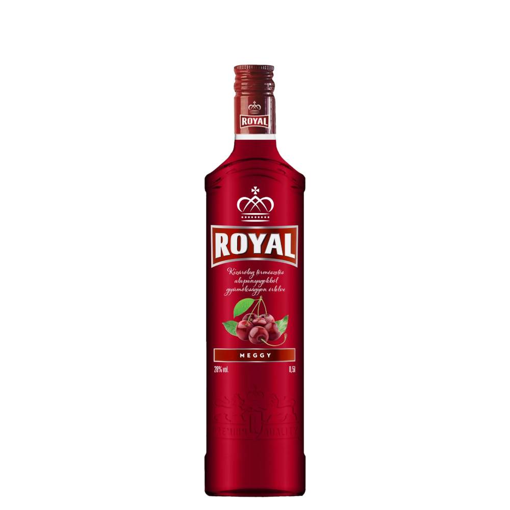 ROYAL VODKA Meggy vodkalikőr (0.5l - 28%)