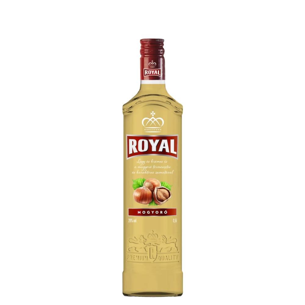 ROYAL VODKA Mogyoró vodkalikőr (0.5l - 28%)