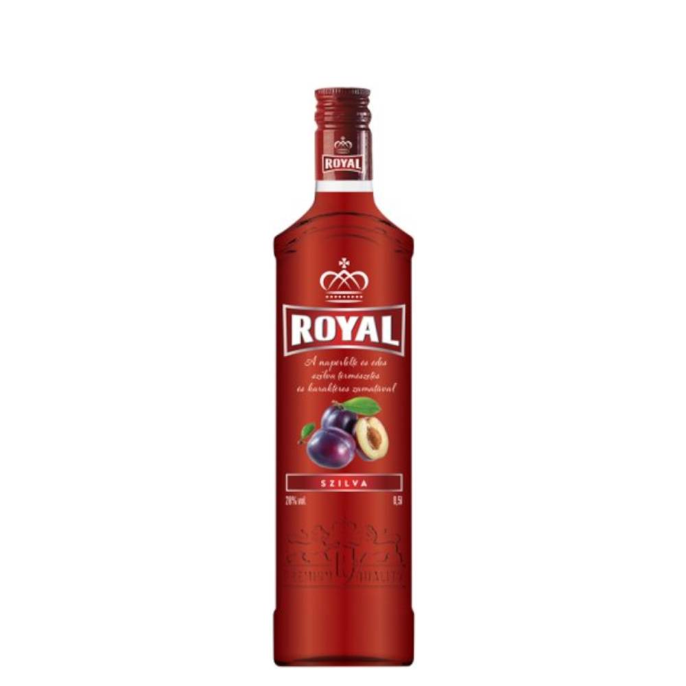 ROYAL VODKA Szilva vodkalikőr (0.5l - 28%)